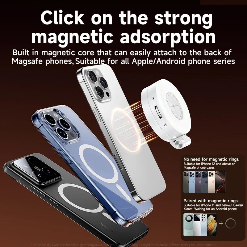 Photography Lighting Handheld - Magsafe Telefon için LED Selfie Dolgu