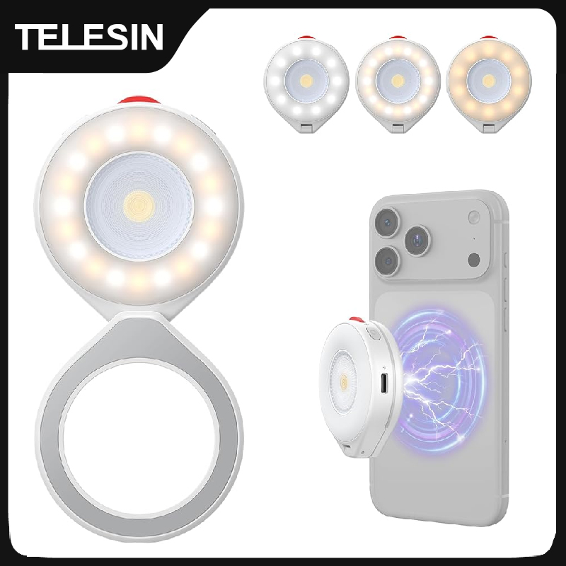 TELESIN Manyetik Flaş ışığı Ak - Photography Lighting Brands incelemesi ve fiyatı
