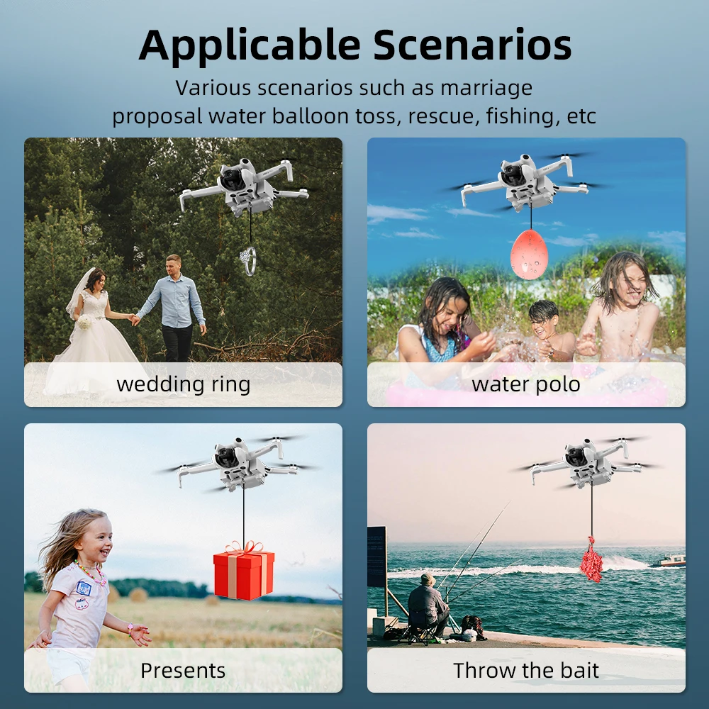 BRDRC Airdrop Sistemi DJI Mini - Dji Drone Mini 4 Pro incelemesi ve fiyatı