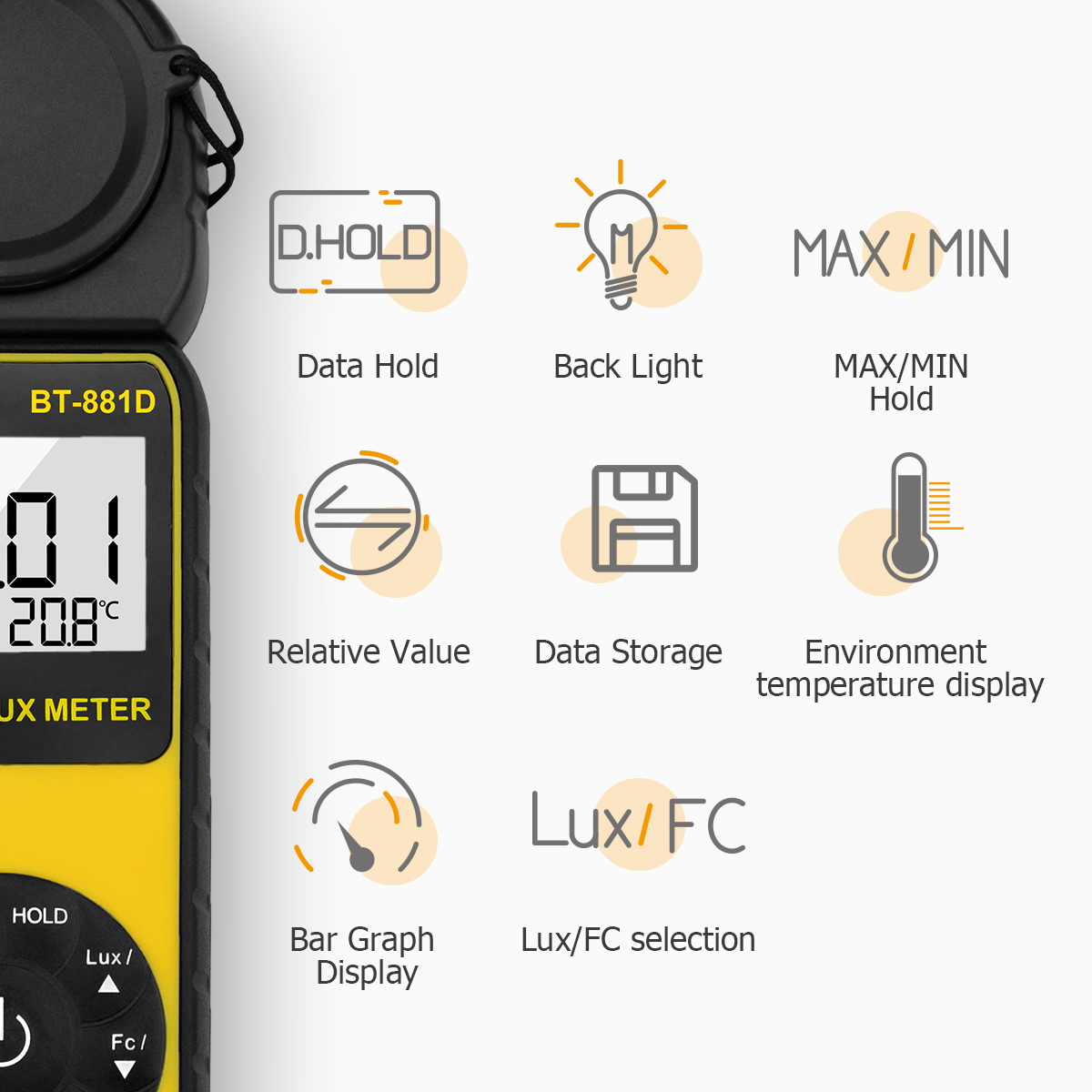 Dijital Lüks Metre 400.000 Lux - Photography Lighting Handheld incelemesi ve fiyatı