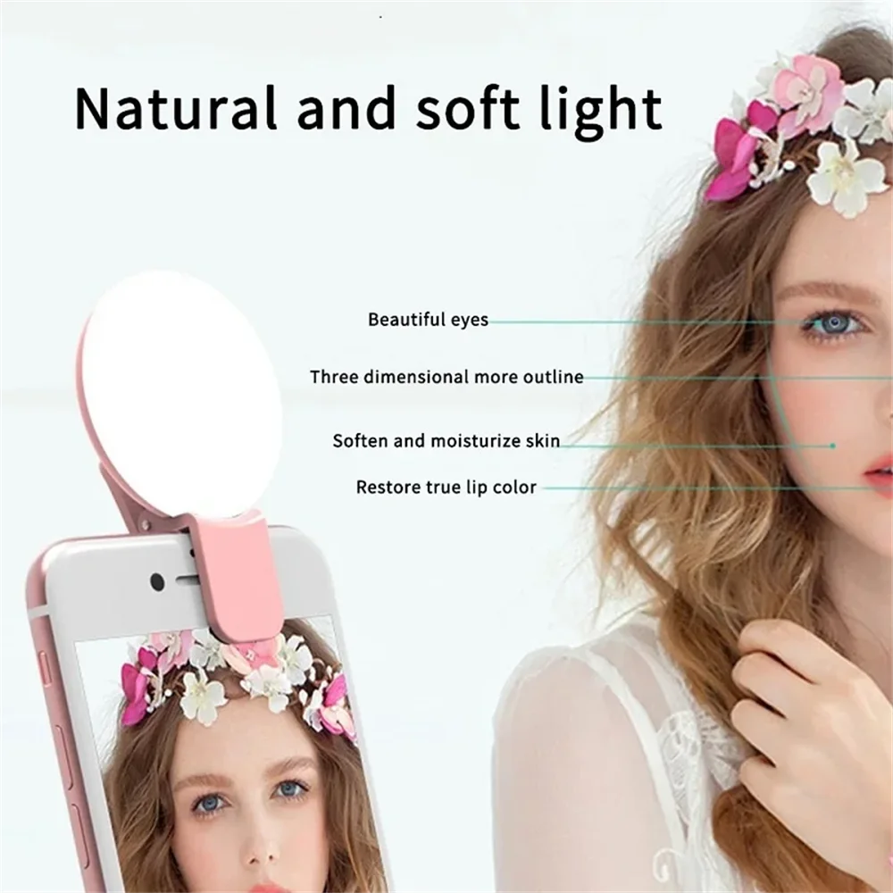 Taşınabilir Mini Selfie Halka  - Photography Lighting Description incelemesi ve fiyatı