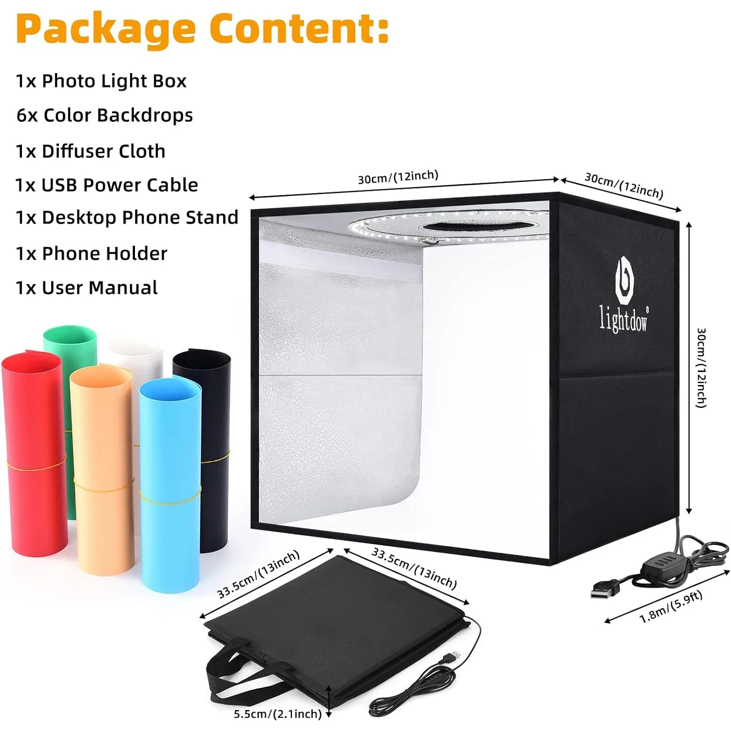 Lightdow Kısılabilir Fotoğraf  - Photography Lighting Kit Portable incelemesi ve fiyatı